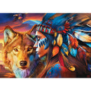 Tribal Spirit - Spirit of the Wilderness 500 Piece Jigsaw Puzzle