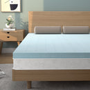 4 Inch Gel Injection Memory Foam Mattress Top Ventilated Mattress Double Bed