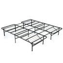 Full/King Size Folding Steel Platform Bed Frame for Kids and Adults