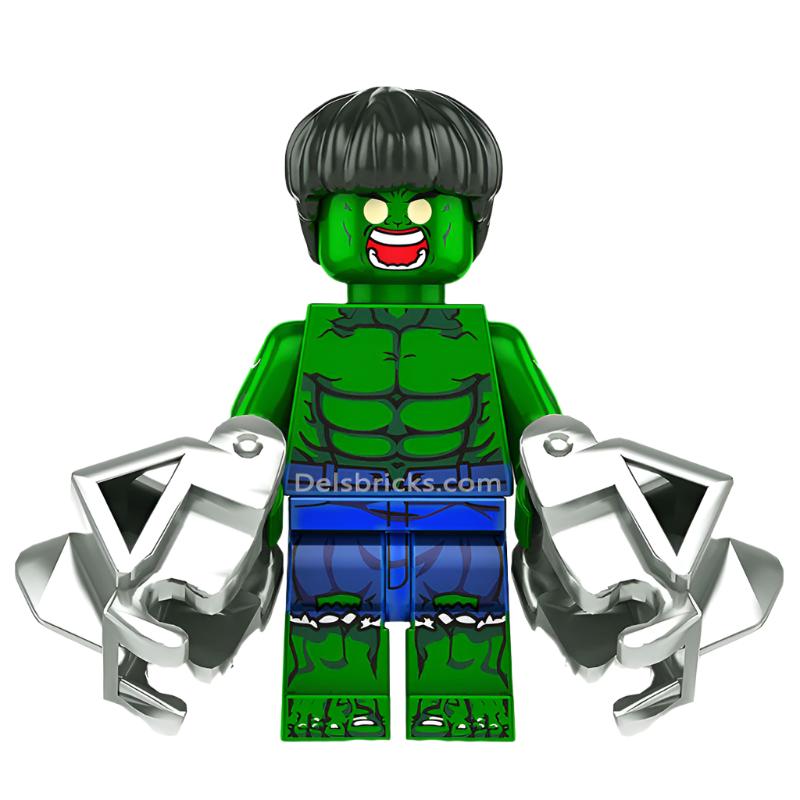 The Incredible Hulk Lego Marvel Minifigures Custom Toys