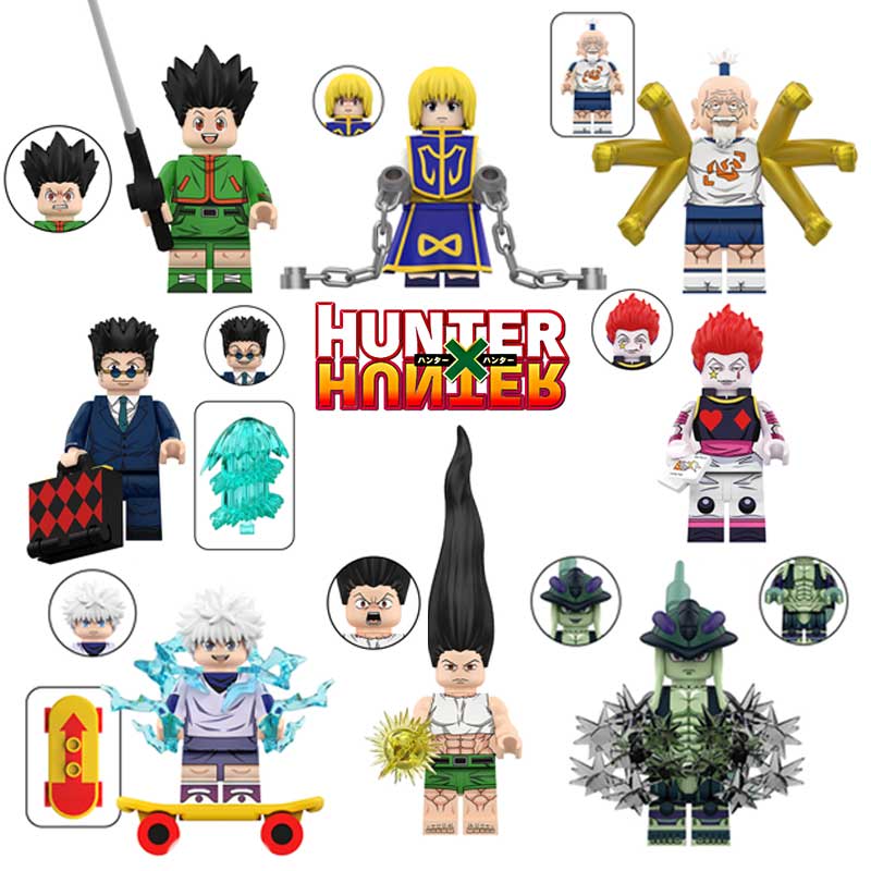 Hunter x Hunter Anime Minifigure Set – 8-Piece