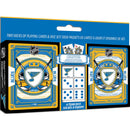 St. Louis Blues - 2-Pack Playing Cards & Dice Set