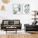 Modern Couched Sofa set with Adjustable Headrest