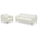 Modern Couched Sofa set with Adjustable Headrest