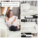 Modern Couched Sofa set with Adjustable Headrest