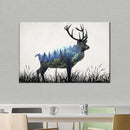 Abstract Forest Buck Wall Art