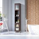 71 Inch Tall Tower Bathroom Storage Cabinet and Organizer Display Shelves for Bedroom