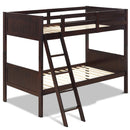 Twin Size Wooden Bunk Beds Convertible 2 Individual Beds