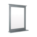 Wall-Mounted Multipurpose Vanity Mirror with Shelf