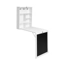 Convertible Wall Mounted Table with A Chalkboard