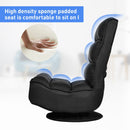 5-Position Folding Floor Gaming Chair