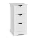 Bathroom Floor Freestanding Storage Organizer with 3 Drawers