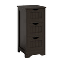 Bathroom Floor Freestanding Storage Organizer with 3 Drawers