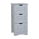 Bathroom Floor Freestanding Storage Organizer with 3 Drawers