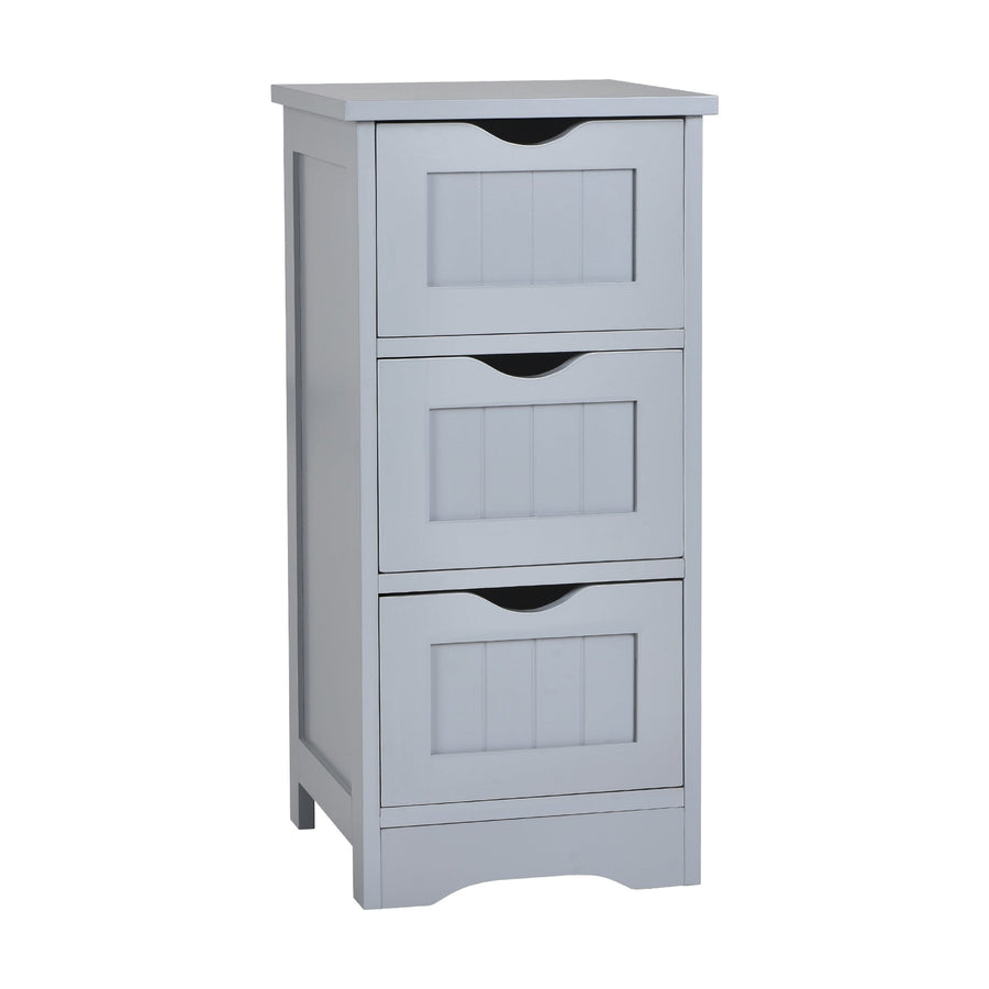 Bathroom Floor Freestanding Storage Organizer with 3 Drawers