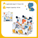 High-density Padding Kids Sofa with Armrest and Extra Pilow-Blue