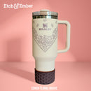 Stanley Cup Boot – Conch Floral Mauve Waffle Boots™