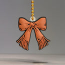 Cowgirl Bow Charm - Tumbler Handle Charm