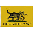 I Tread Where I Want Flag