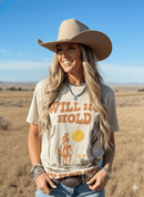 I Will Not Hold My Horses Graphic Tee