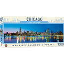 Chicago, Illinois 1000 Piece Panoramic Jigsaw Puzzle