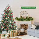 6 Feet Artificial Christmas Spruce Hinged Tree