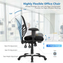 Ergonomic Mesh Office Chair with Adjustable Back Height and Armrests