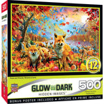 Hidden Images - Foxes and Friends 500 Piece Jigsaw Puzzle