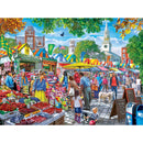 Farmer's Market - Market Day Afternoon 750 Piece Jigsaw Puzzle