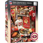 San Francisco 49ers - Locker Room 500 Piece Jigsaw Puzzle