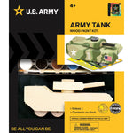 U.S. Army - Tank Wood Craft & Paint Kit