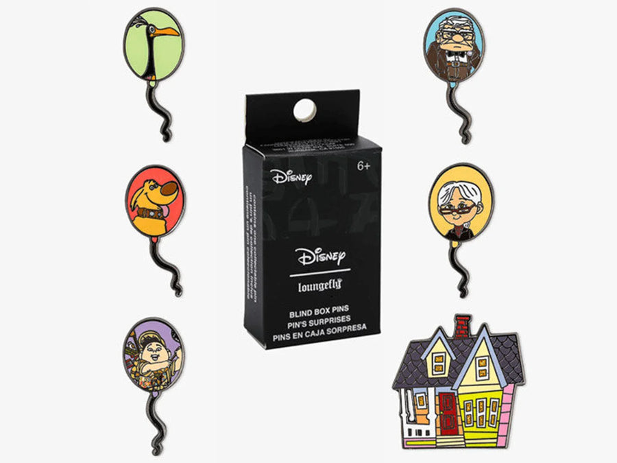 Pixar Loungefly UP BALLOON Blind Box Pins