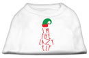 Christmas Pet Dog & Cat Shirt Screen Printed, "I'm The Lazy Elf"