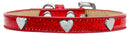 Dog, Puppy & Pet Widget Ice Cream Collar, "Silver Heart"