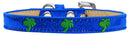 Dog, Puppy & Pet Widget Ice Cream Collar, "Green Palm Tree"