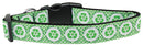 Pet Dog & Cat Nylon Collar or Leash, "Reduce Paw Print"