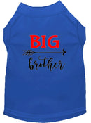 Pet Dog & Cat Shirt Screen Printed, "Big Brother"