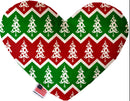 Christmas Pet and Dog Plush Heart or Bone Toy, "Classy Christmas Group" (Available in different sizes and 6 different patterns!)