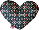 Pet and Dog Plush Heart or Bone Toy, "Winter Wonderland Group" (Available in different sizes, and 10 different patterns!)