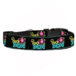 Pet Dog & Cat Nylon Collar or Leash, "Beach Babe"