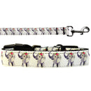 Pet Dog & Cat Nylon Collar or Leash, "Pretty Baby Elephants"