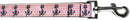 Pet Dog & Cat Nylon Collar or Leash, "Pink Anchors"