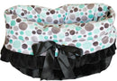 Dog, Puppy & Pet or Cat Reversible Snuggle Bugs Pet Bed, Bag, and Car Seat All-in-One, "Party Dots Group" (Available in 3 pattern options!)