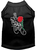 Pet Dog & Cat Shirt Screen Printed, "Timeless Tale"