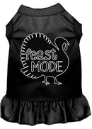 Thanksgiving Pet Dog & Cat Dress Screen Printed, "Feast Mode"