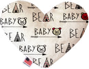 Pet and Dog Plush Heart or Bone Toy, "Oh Baby Group" (Available in different sizes, and 12 different pattern options!)