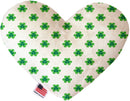 Pet and Dog Plush Heart or Bone Toy, "St. Patrick's Day Group" (Available in different sizes, and 6 different pattern options!)