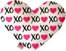 Valentine's Day Pet & Dog Plush Heart or Bone Toy, "Sweetheart Group" (Available in different sizes and 7 different patterns!)