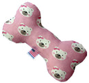 Pet and Dog Plush Heart or Bone Toy, "Valentine's Day Friends Group" (Available in different size, and 7 different patterns!)
