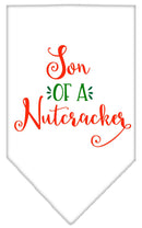 Christmas Pet and Dog Bandana Screen Printed, "Son Of A Nutcracker"